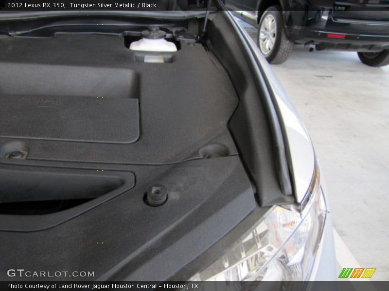 Tungsten Silver Metallic / Black 2012 Lexus RX 350
