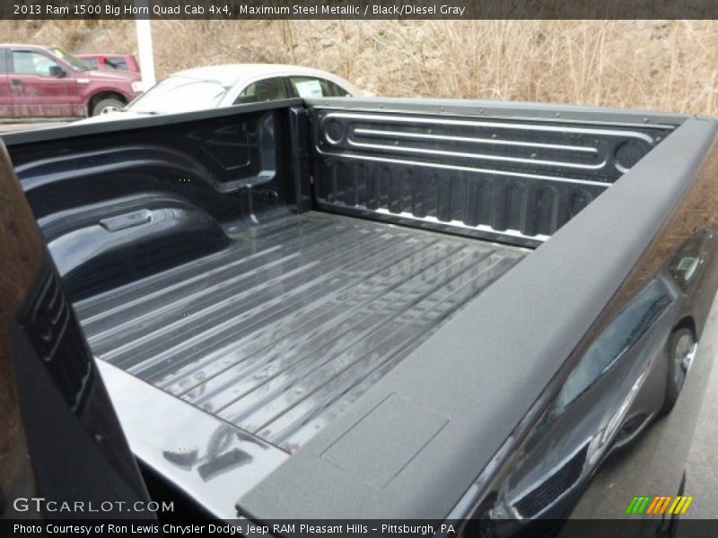 Maximum Steel Metallic / Black/Diesel Gray 2013 Ram 1500 Big Horn Quad Cab 4x4