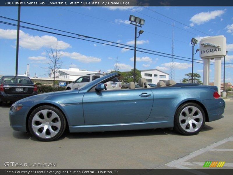  2004 6 Series 645i Convertible Atlantic Blue Metallic