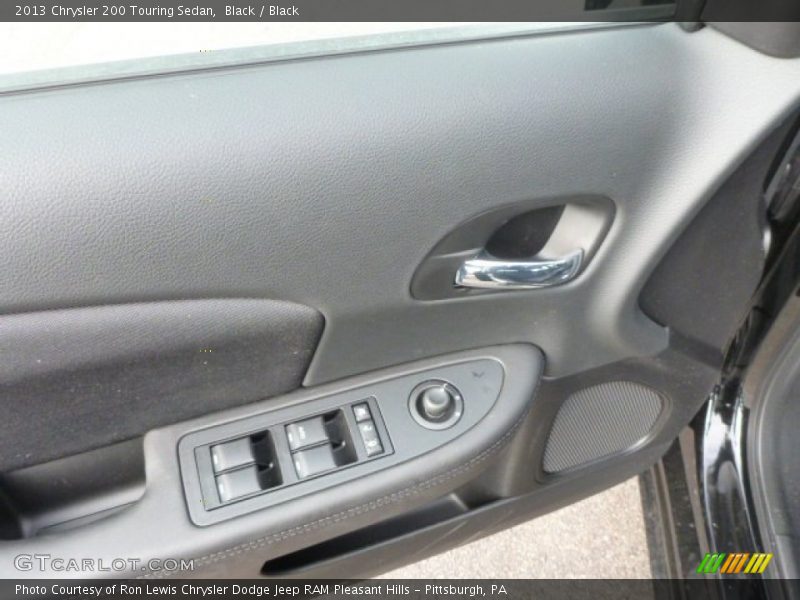 Black / Black 2013 Chrysler 200 Touring Sedan