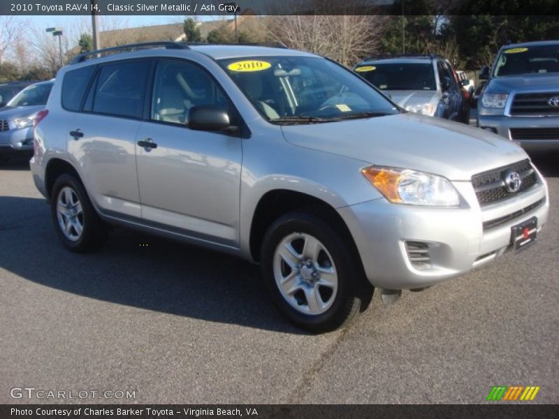 Classic Silver Metallic / Ash Gray 2010 Toyota RAV4 I4