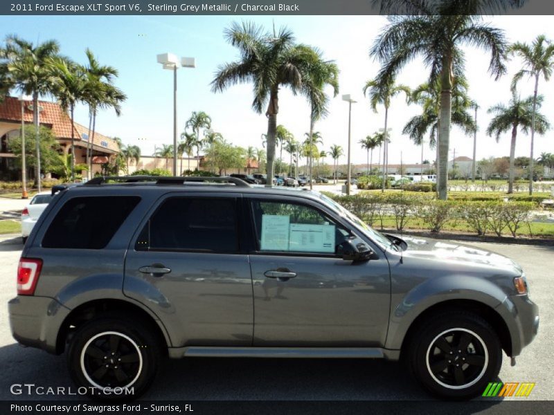 Sterling Grey Metallic / Charcoal Black 2011 Ford Escape XLT Sport V6