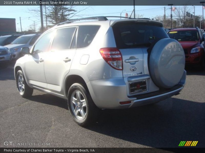 Classic Silver Metallic / Ash Gray 2010 Toyota RAV4 I4