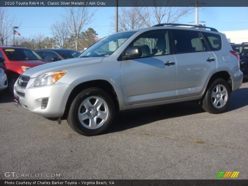 Classic Silver Metallic / Ash Gray 2010 Toyota RAV4 I4