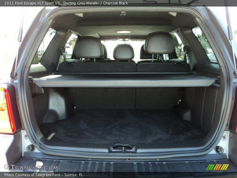 Sterling Grey Metallic / Charcoal Black 2011 Ford Escape XLT Sport V6