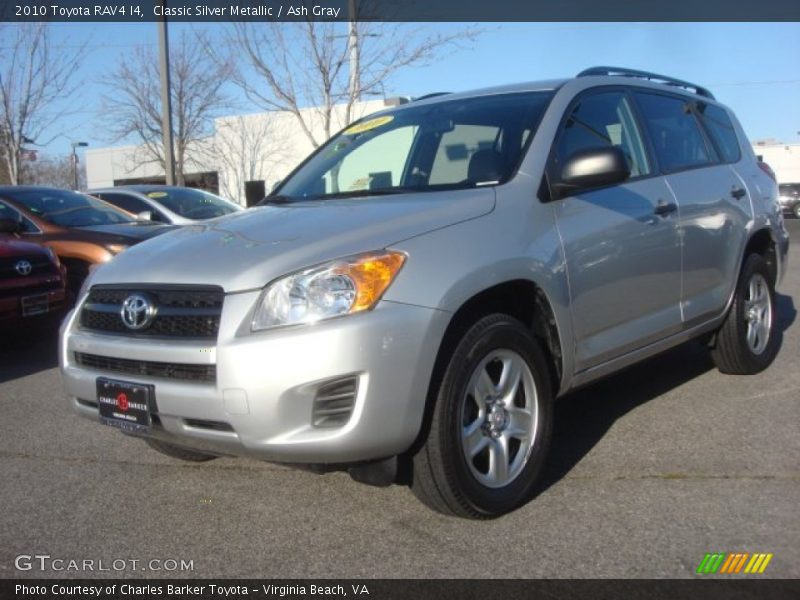 Classic Silver Metallic / Ash Gray 2010 Toyota RAV4 I4