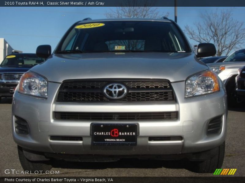 Classic Silver Metallic / Ash Gray 2010 Toyota RAV4 I4