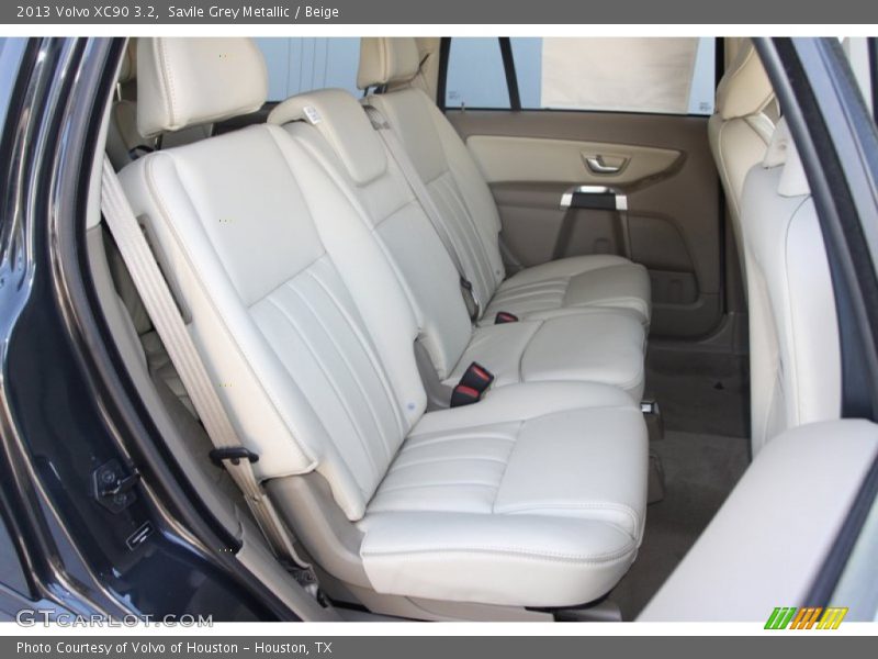 Rear Seat of 2013 XC90 3.2