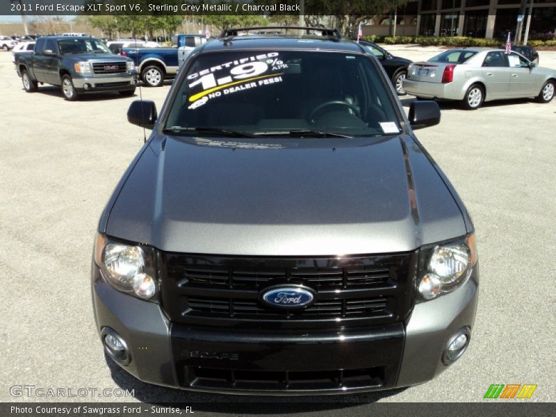 Sterling Grey Metallic / Charcoal Black 2011 Ford Escape XLT Sport V6