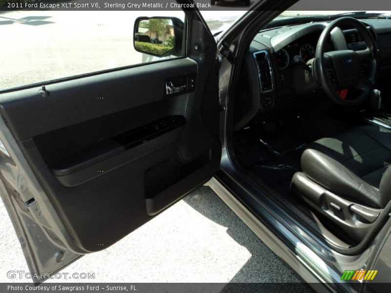 Sterling Grey Metallic / Charcoal Black 2011 Ford Escape XLT Sport V6