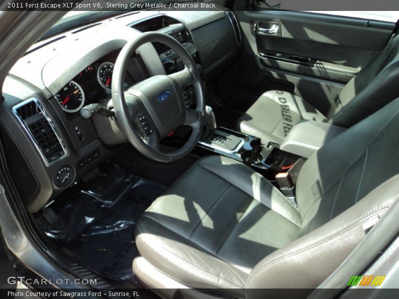 Sterling Grey Metallic / Charcoal Black 2011 Ford Escape XLT Sport V6