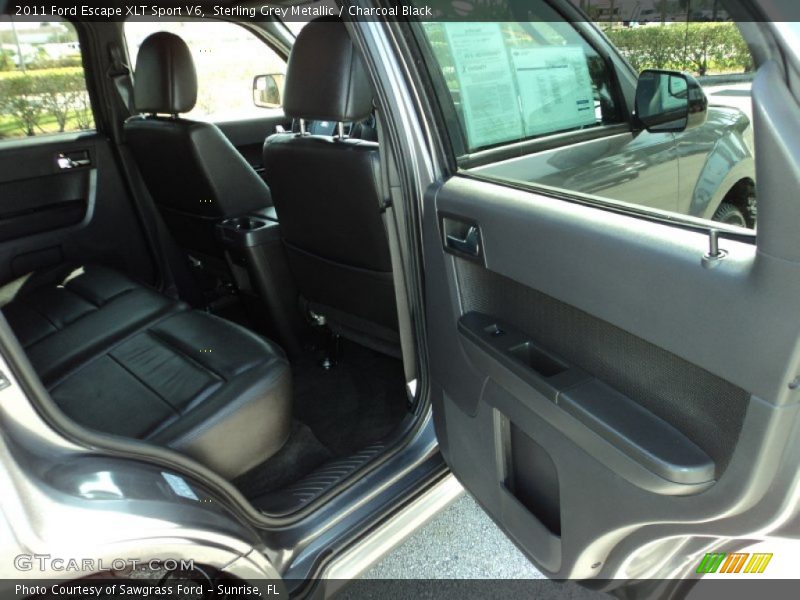 Sterling Grey Metallic / Charcoal Black 2011 Ford Escape XLT Sport V6