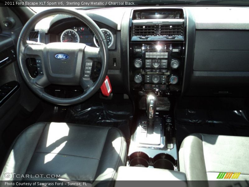Sterling Grey Metallic / Charcoal Black 2011 Ford Escape XLT Sport V6