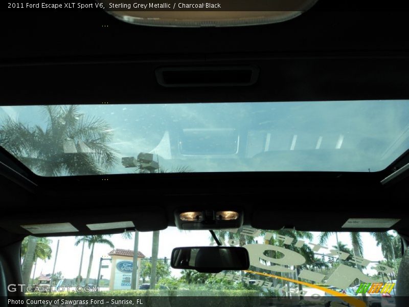 Sterling Grey Metallic / Charcoal Black 2011 Ford Escape XLT Sport V6