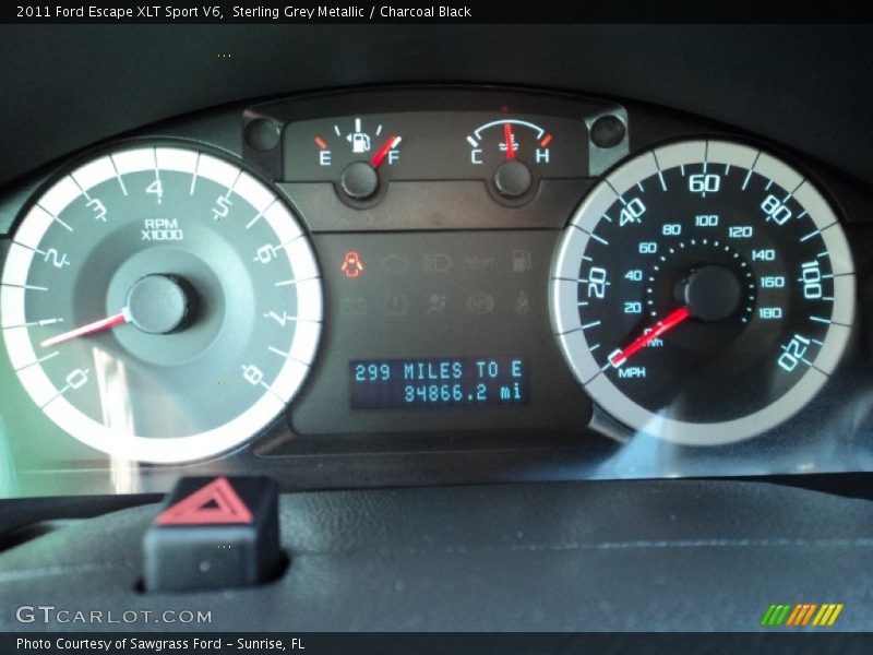  2011 Escape XLT Sport V6 XLT Sport V6 Gauges