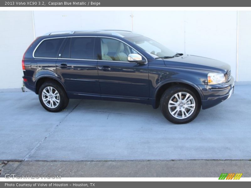 Caspian Blue Metallic / Beige 2013 Volvo XC90 3.2