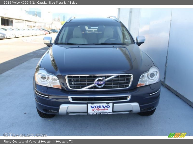 Caspian Blue Metallic / Beige 2013 Volvo XC90 3.2