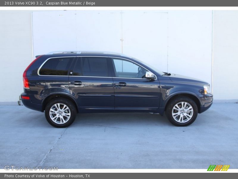 Caspian Blue Metallic / Beige 2013 Volvo XC90 3.2