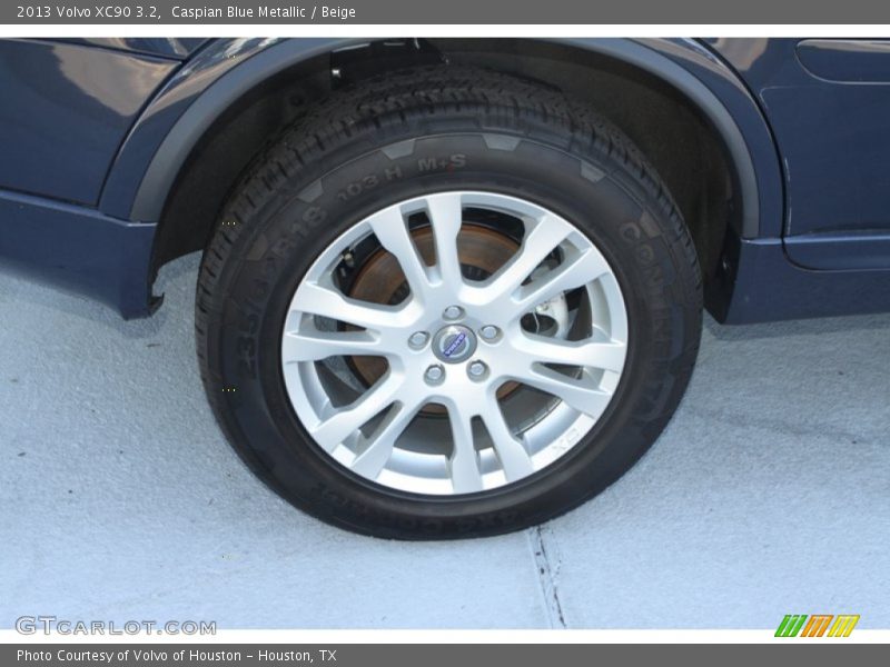 Caspian Blue Metallic / Beige 2013 Volvo XC90 3.2