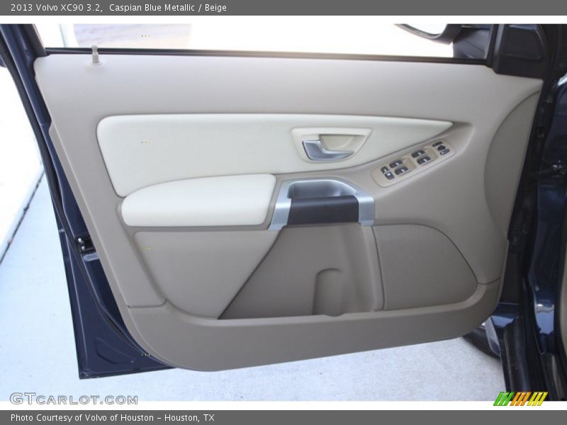 Caspian Blue Metallic / Beige 2013 Volvo XC90 3.2