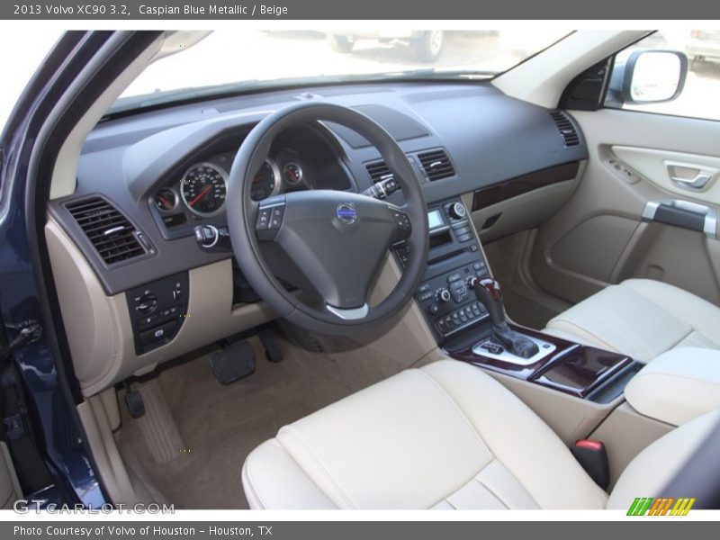 Caspian Blue Metallic / Beige 2013 Volvo XC90 3.2
