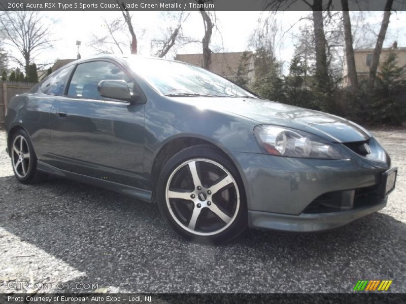 Jade Green Metallic / Titanium 2006 Acura RSX Type S Sports Coupe