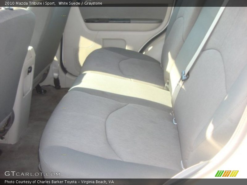 White Suede / Graystone 2010 Mazda Tribute i Sport