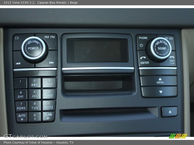 Caspian Blue Metallic / Beige 2013 Volvo XC90 3.2