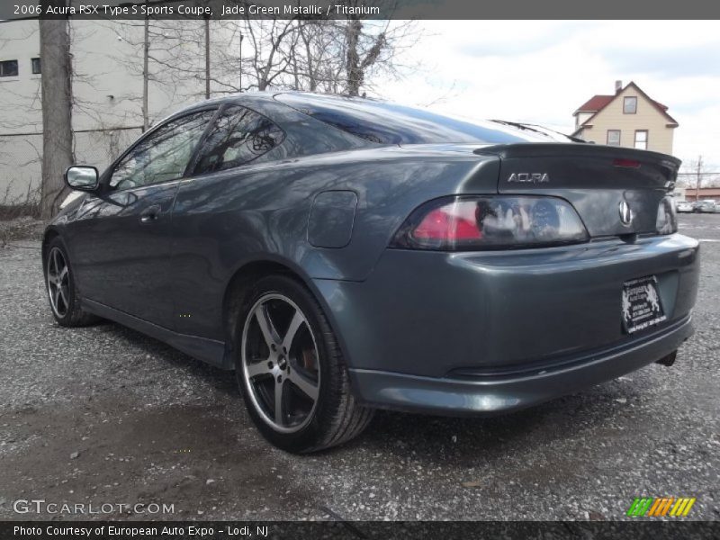 Jade Green Metallic / Titanium 2006 Acura RSX Type S Sports Coupe