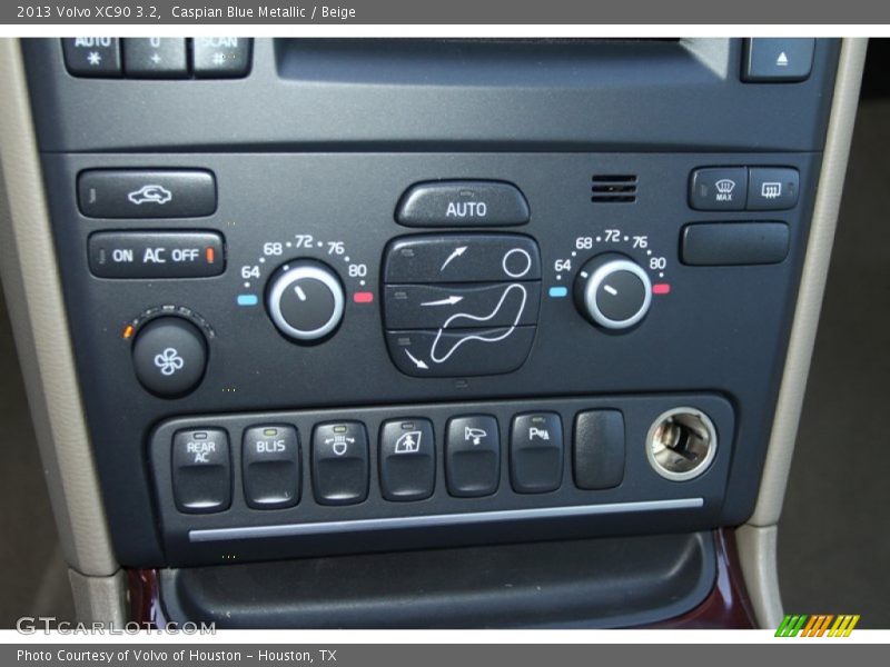Caspian Blue Metallic / Beige 2013 Volvo XC90 3.2