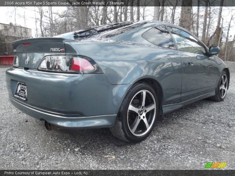 Jade Green Metallic / Titanium 2006 Acura RSX Type S Sports Coupe