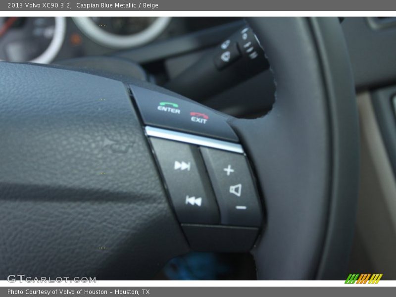 Caspian Blue Metallic / Beige 2013 Volvo XC90 3.2