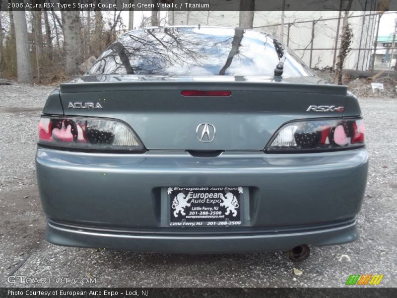 Jade Green Metallic / Titanium 2006 Acura RSX Type S Sports Coupe