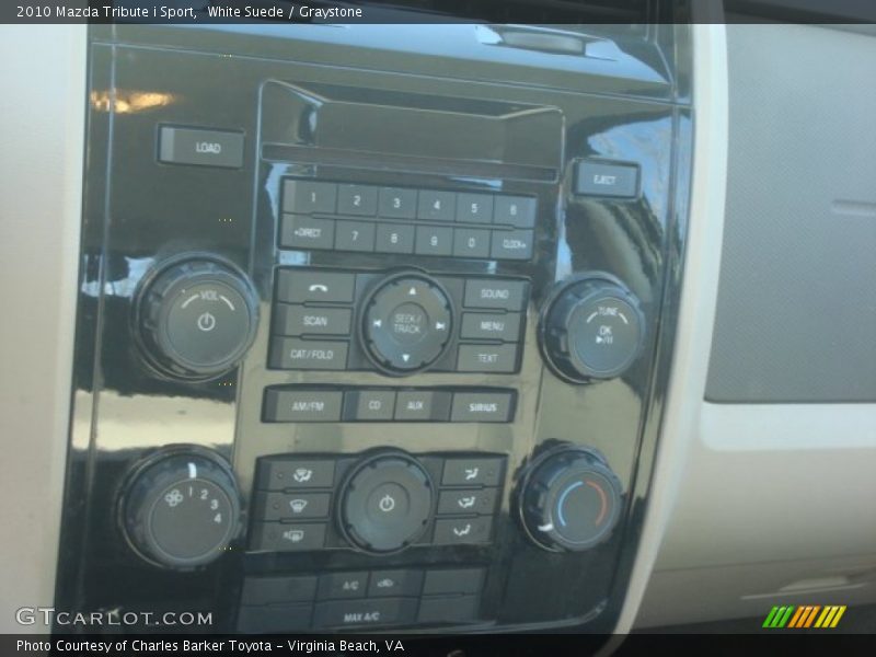 White Suede / Graystone 2010 Mazda Tribute i Sport