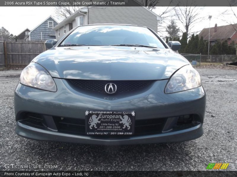 Jade Green Metallic / Titanium 2006 Acura RSX Type S Sports Coupe