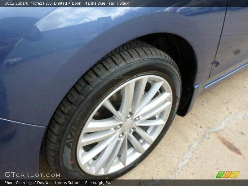 Marine Blue Pearl / Black 2013 Subaru Impreza 2.0i Limited 4 Door