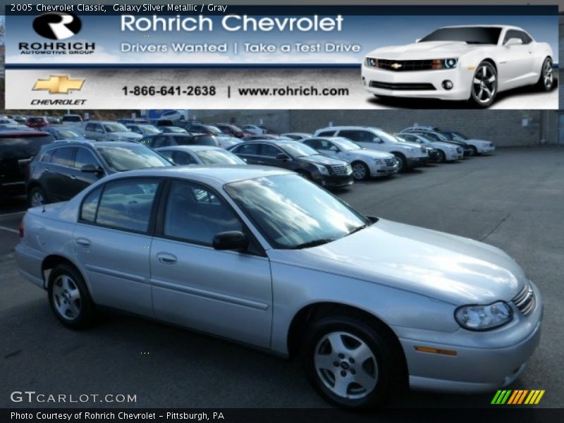 Galaxy Silver Metallic / Gray 2005 Chevrolet Classic