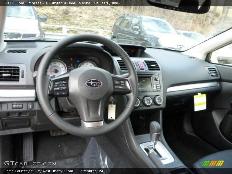 Dashboard of 2013 Impreza 2.0i Limited 4 Door