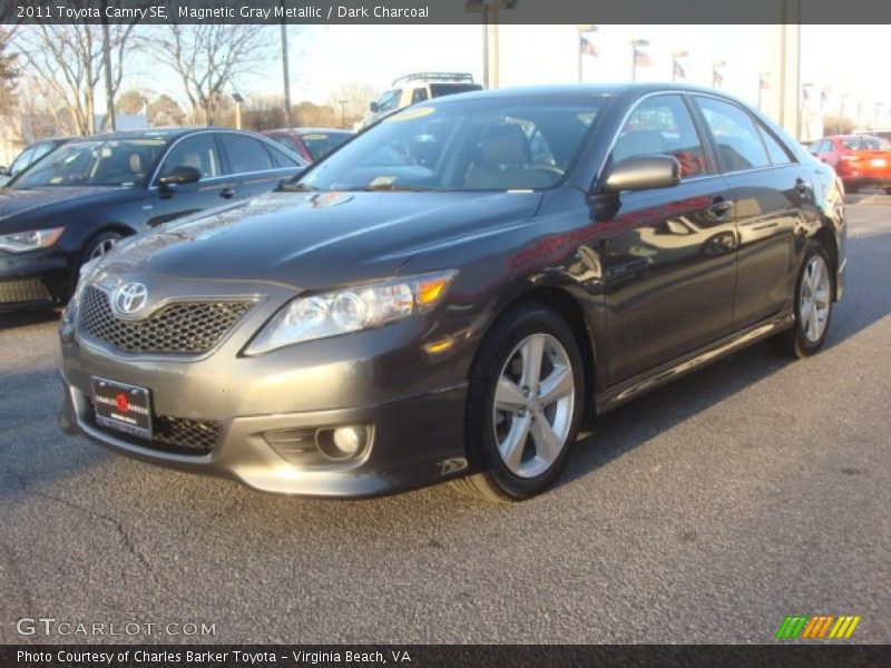 Magnetic Gray Metallic / Dark Charcoal 2011 Toyota Camry SE
