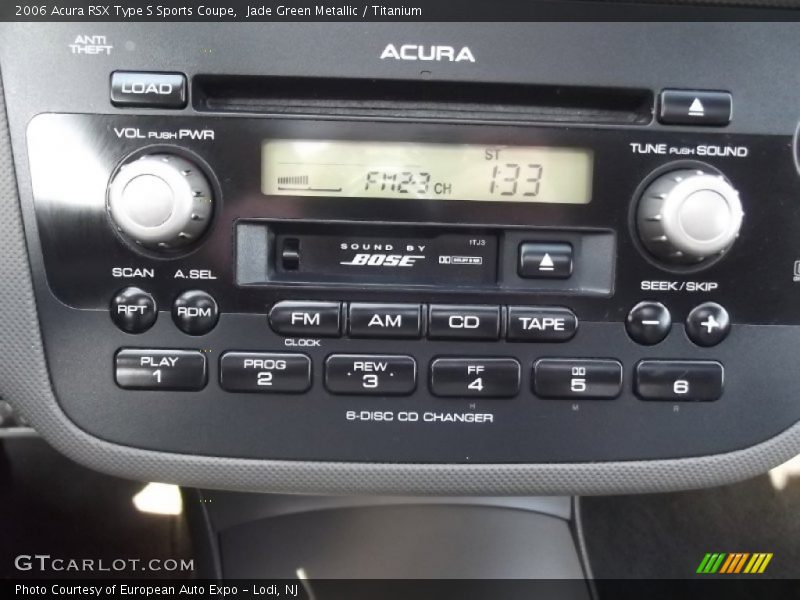 Audio System of 2006 RSX Type S Sports Coupe