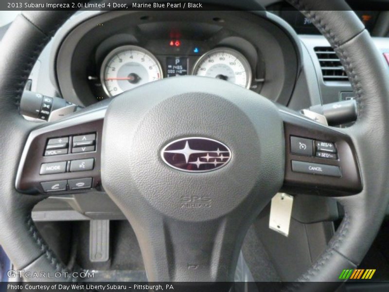  2013 Impreza 2.0i Limited 4 Door Steering Wheel