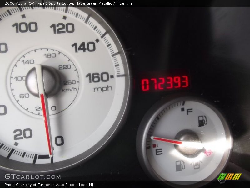 Jade Green Metallic / Titanium 2006 Acura RSX Type S Sports Coupe