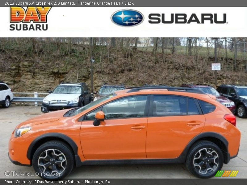 Tangerine Orange Pearl / Black 2013 Subaru XV Crosstrek 2.0 Limited