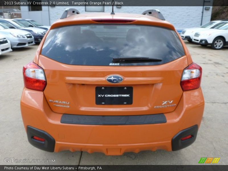 Tangerine Orange Pearl / Black 2013 Subaru XV Crosstrek 2.0 Limited