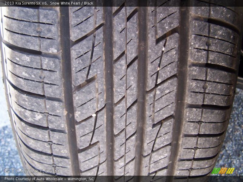 Snow White Pearl / Black 2013 Kia Sorento SX V6