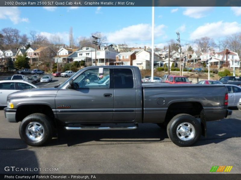  2002 Ram 2500 SLT Quad Cab 4x4 Graphite Metallic