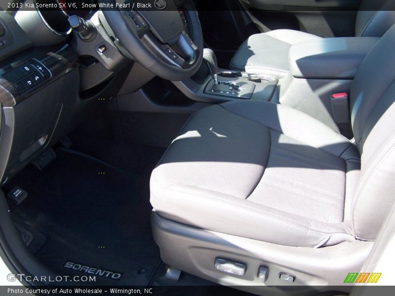 Snow White Pearl / Black 2013 Kia Sorento SX V6