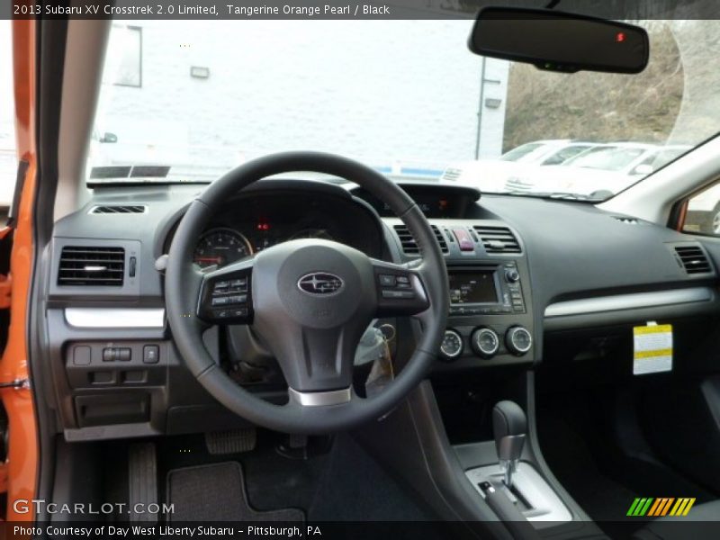Tangerine Orange Pearl / Black 2013 Subaru XV Crosstrek 2.0 Limited