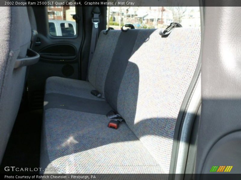 Graphite Metallic / Mist Gray 2002 Dodge Ram 2500 SLT Quad Cab 4x4