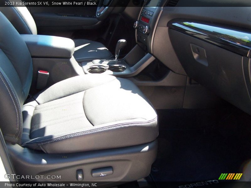 Snow White Pearl / Black 2013 Kia Sorento SX V6
